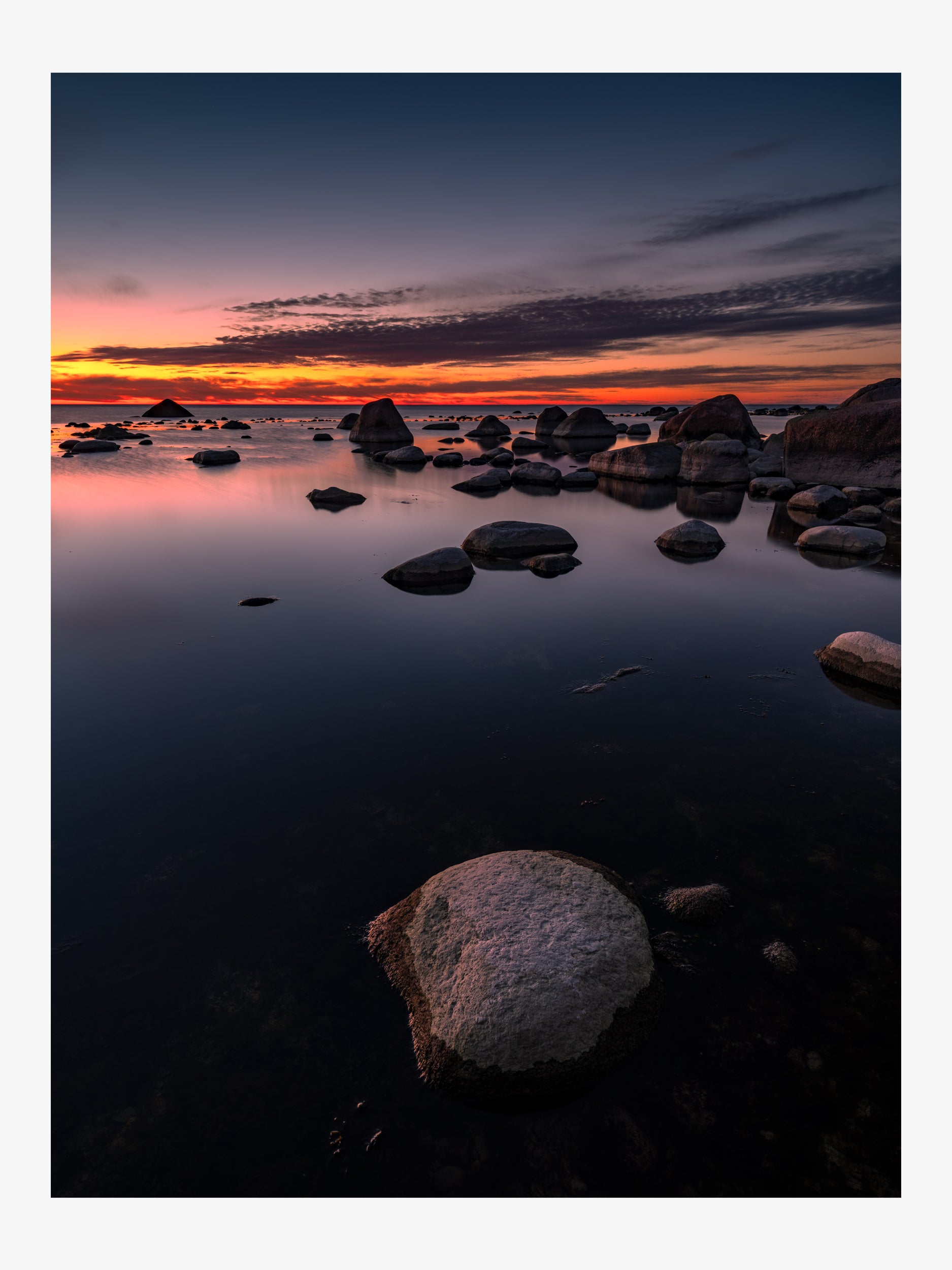 Baltic Coast at Dusk – Peaceful Seascape Fine Art Print